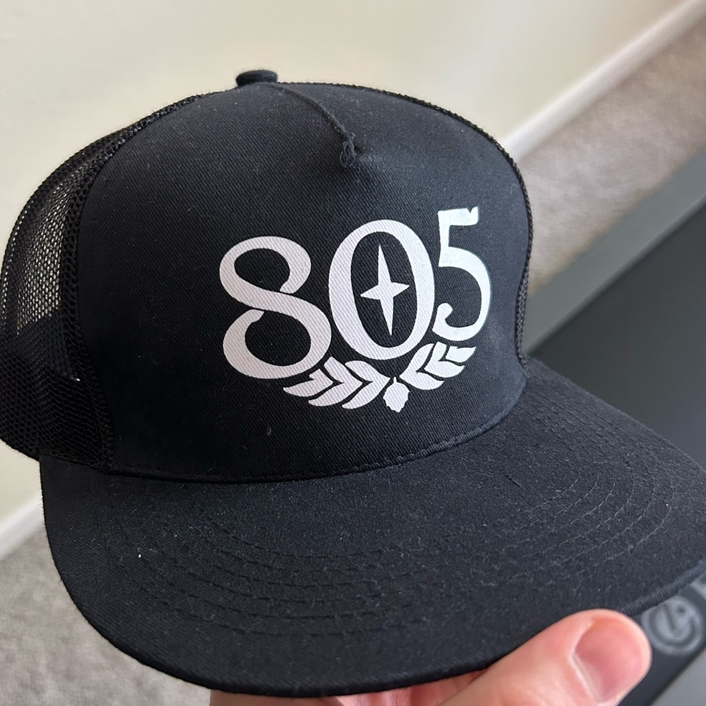 805 Firestone Brewing Company mesh black hat